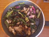 Weight loss cauliflower with 2 types of onions