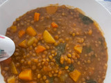 Lentejas con verduras
