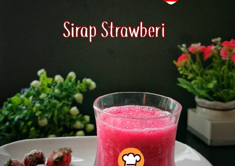 Sirap Strawberi - resepipouler.com