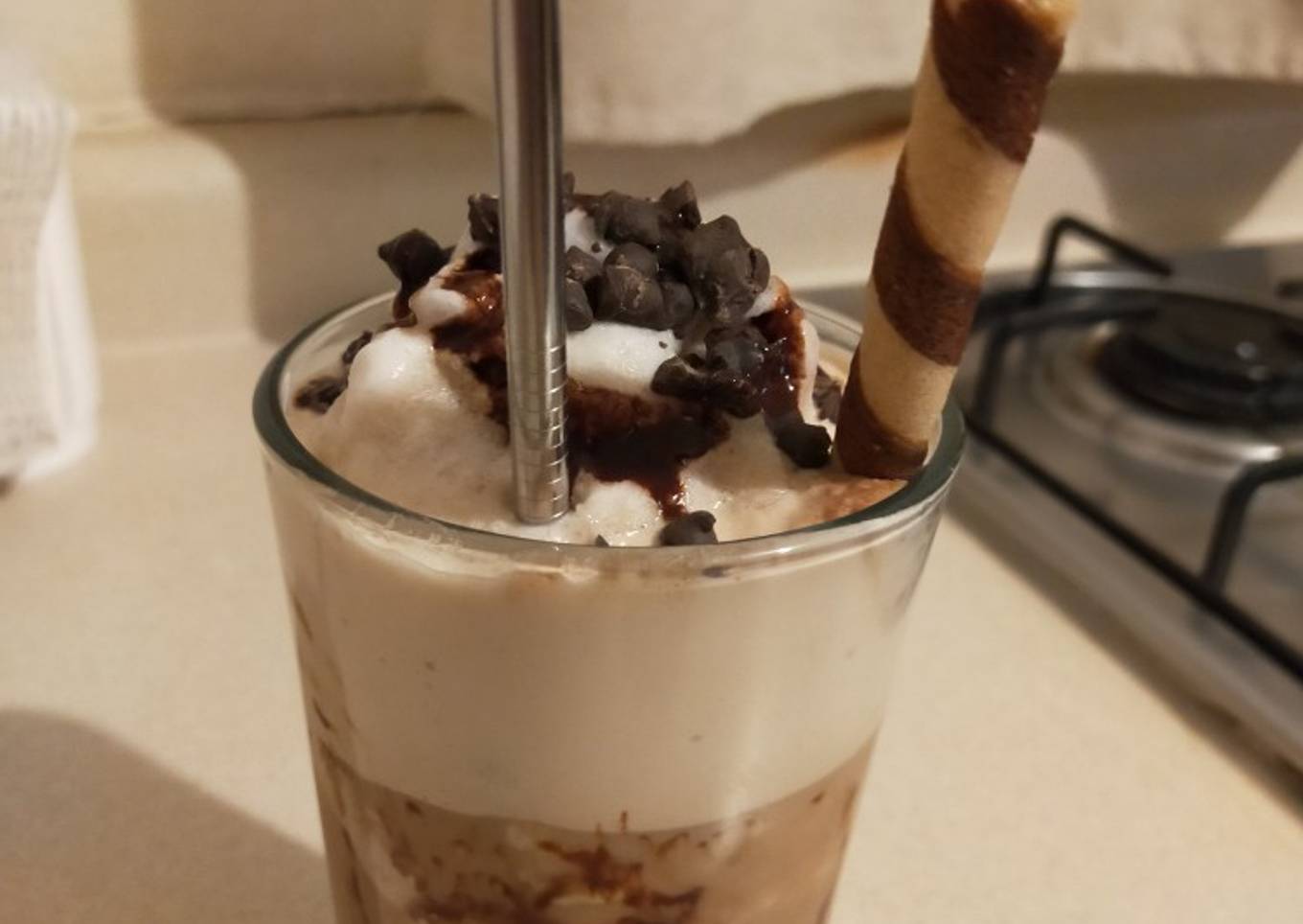 Delicioso frappé, rápido y fácil