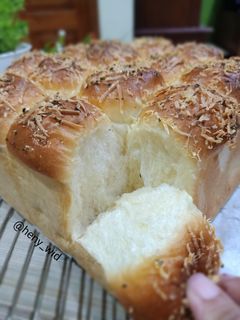 Foto resep Roti Sobek Isi Keju