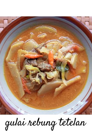 Foto resep Gulai Rebung & tetelan