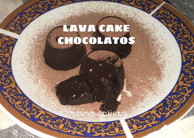 Lava cake chocolatos