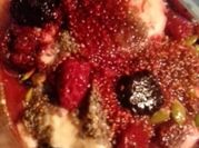 Una foto de desayuno con chia