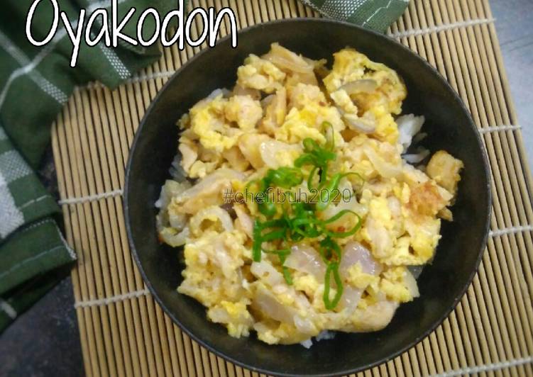 Resep Oyakodon (Japanese Chicken n Egg Rice Bowl) Anti Gagal