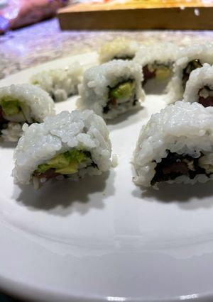 Una foto de Sushi