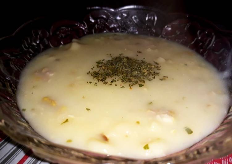 Creamy Soup Ayam Macaroni #9