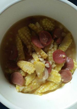 Foto resep MPasi 1,5tahun tumis jagung sosis