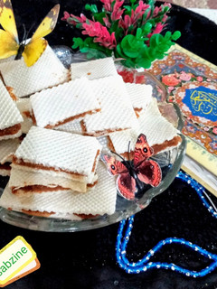 عکسی از دستور حلوا نونی