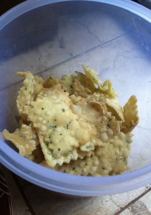 Foto resep Keripik pangsit bawang
