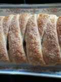 Strudel de manzana trenzado