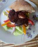 Sándwich de hígado de pollo