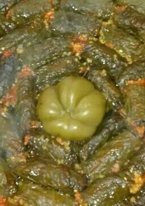 صورة لوصفة يالنجي ورق عنب