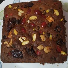 A picture of Dry Fruit cake.