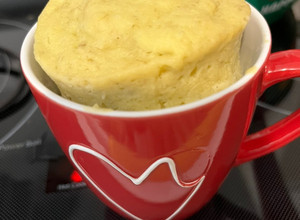 微波爐料理 —— 香蕉蛋糕 的食譜成品照片
