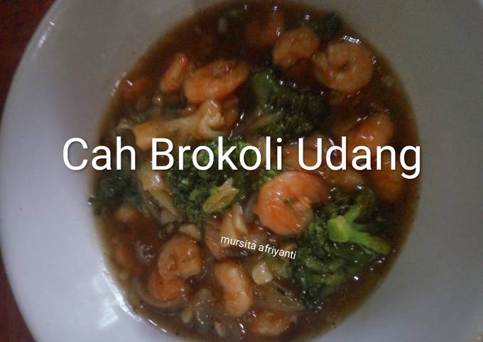 Resep Cah Brokoli Udang Oleh Mursita Afriyanti Siysi Cookpad