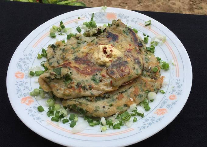 Simple Way to Make Homemade Atta pancake with lemon butter