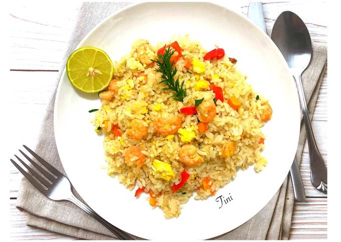 Resep Khao Pad Nasi Goreng Seafood Thailand Oleh Tini Cookpad