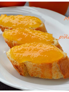Una foto de Mermelada de piña y naranja (Thermomix)