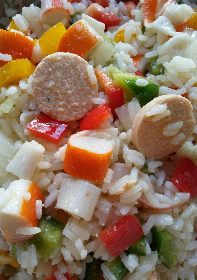Una foto de Ensalada de arroz