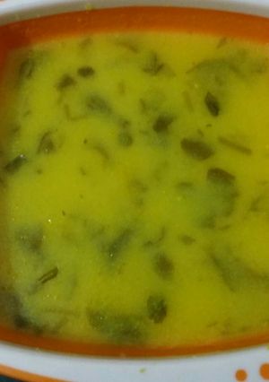 A picture of Salt Kadhi.