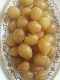 صورة لوصفة اللقيمات الكاسترد