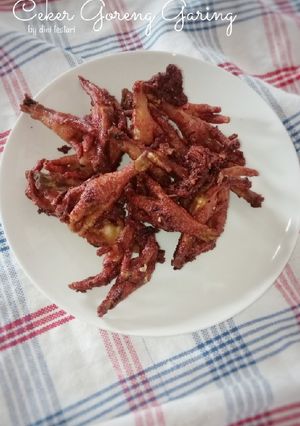 Foto resep 62. Ceker goreng garing