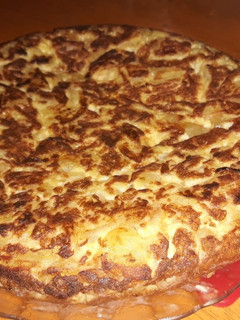 Una foto de Tortilla de Patata, Cebolla y Calabacín