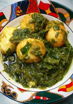 Foto resep Balado telur sambal ijo