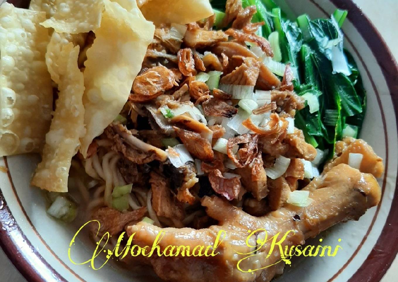 Mie ayam solo ceker