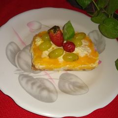 A picture of Orange pudding.