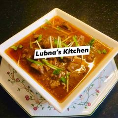 A picture of Lamb Qorma.