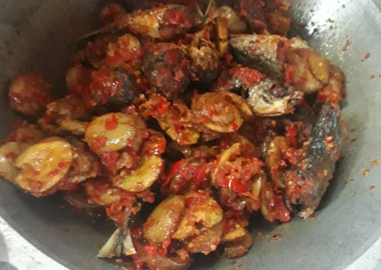 Resep Jengkol cabai no bau dan empuk Kayak daging yang Menggugah Selera