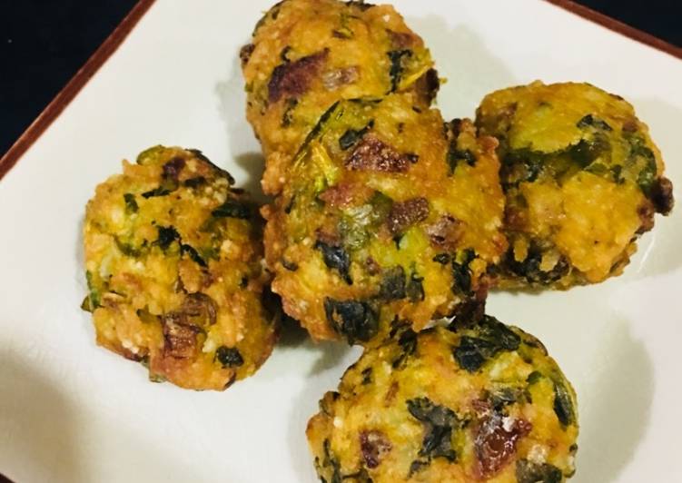 Spinach- Rice Croquet