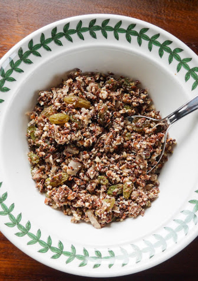 Una foto de Pancheri (Granola tipo paquistani)