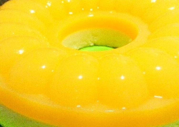 Puding busa sirup ABC