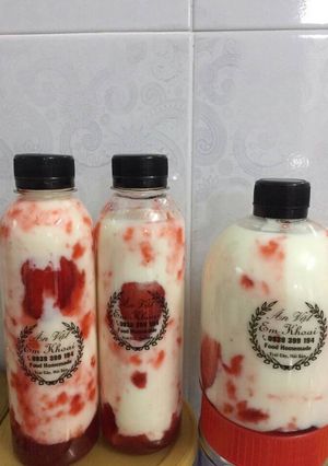 Hình của món Sữa chua trái cây tươi.