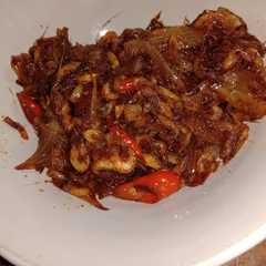 A picture of 128. Tumis Udang Sederhana.