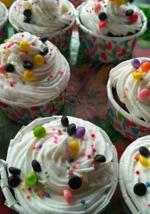 Foto resep Cup cake (base brownis) #beranibaking