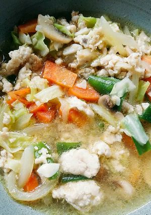 Foto resep Capcay Kuah Ayam Jamur