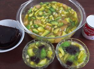 Foto resep Alpukat alvocadomilk hilo mangocokojely tbur slasi n carnesen😘😘😄