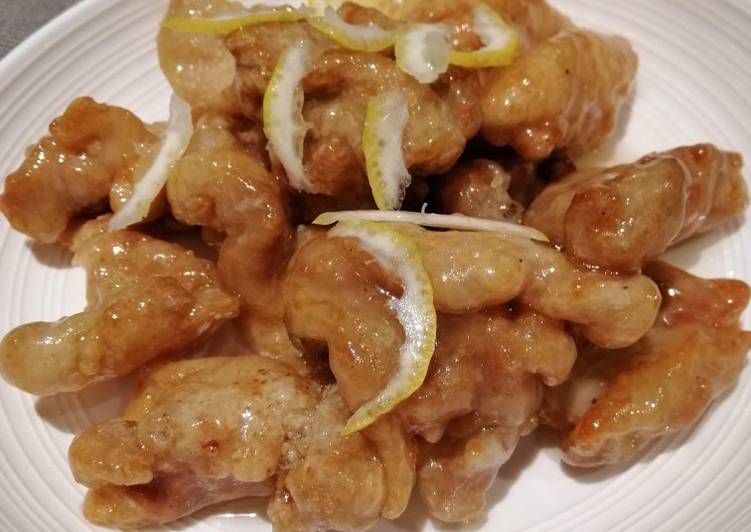 Easiest Way to Prepare Ultimate Lemon and Honey Chicken