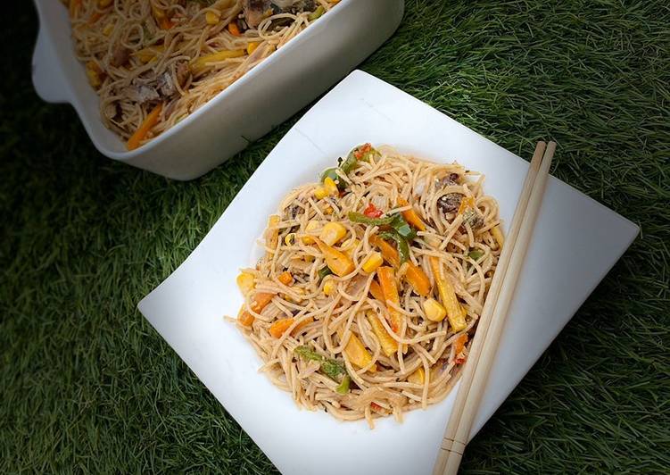 Step-by-Step Guide to Make Ultimate Stir fry spaghetti