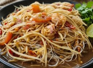 Foto resep Somtam Seafood