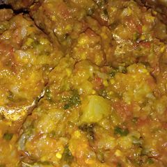 A picture of Turnip Saag.
