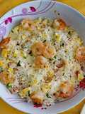 Arroz Chino con Camarones