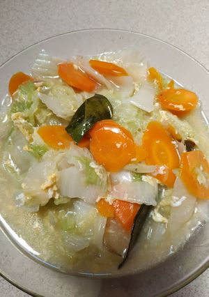 Foto resep Tumis Cah Capcay Sayur Sawi Putih Super Simpel Sederhana