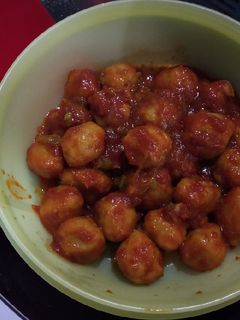 Foto resep Pentol Balado ala ala