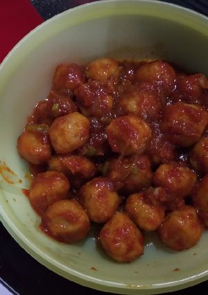 Foto resep Pentol Balado ala ala