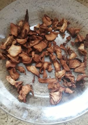 Foto de Chips de maçã na Fritadeira elétrica